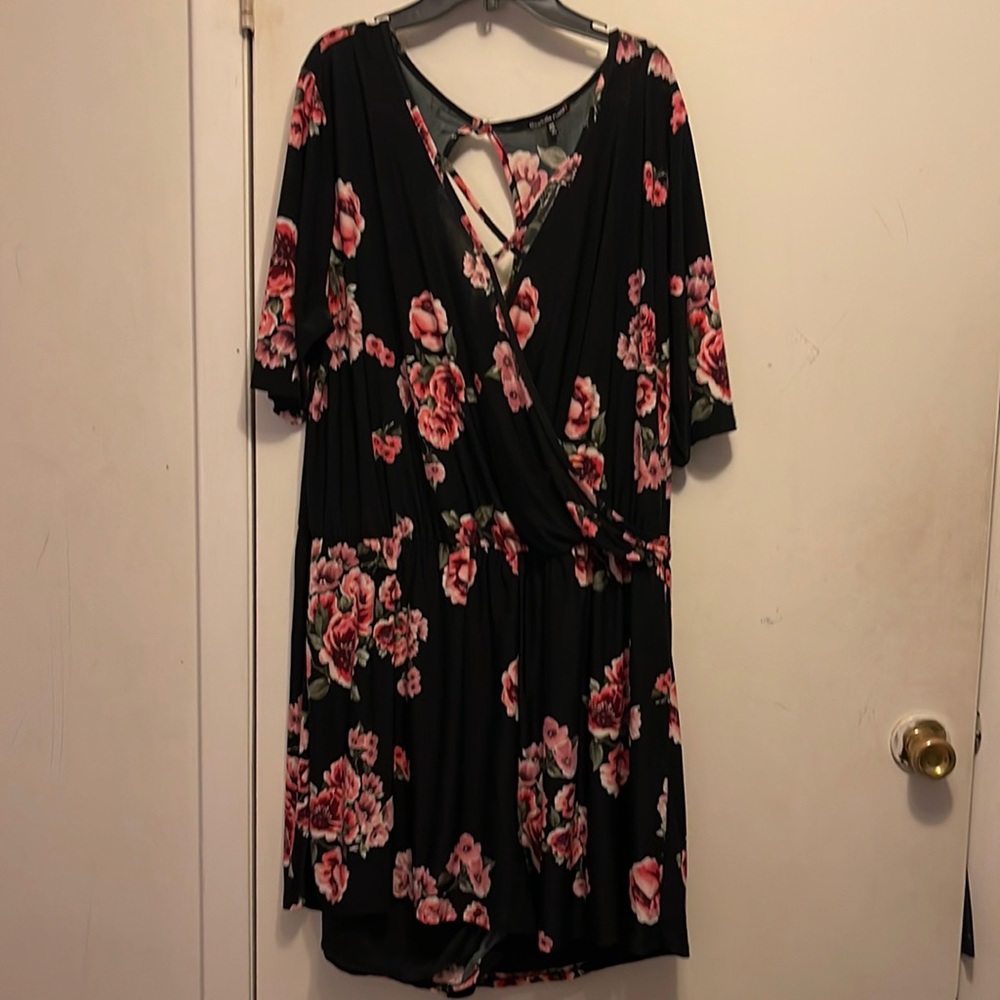 Charlotte Russe 3x floral romper